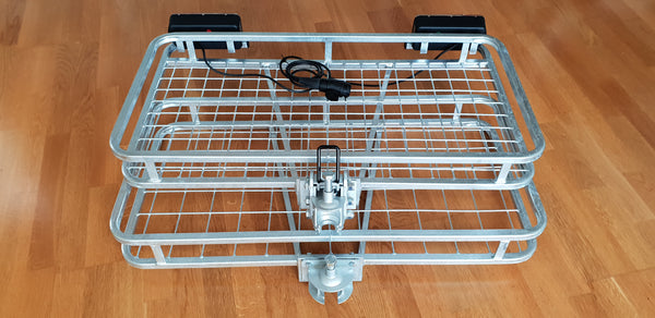 Krovinių (Cargo) platforma ant vilkimo kablio